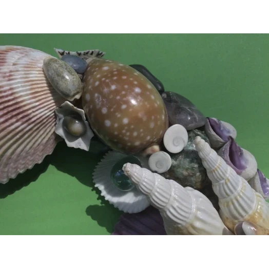 Sea Picture / Frame, Colorful, Round # 13