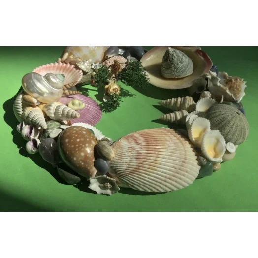 Sea Picture / Frame, Colorful, Round # 13