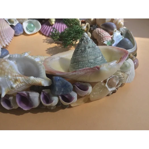 Sea Picture / Frame, Colorful, Round # 13