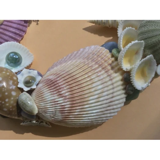 Sea Picture / Frame, Colorful, Round # 13