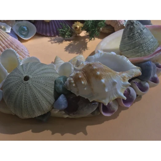 Sea Picture / Frame, Colorful, Round # 13