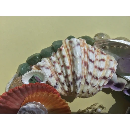 Sea Picture / Frame, Colorful, Round # 7