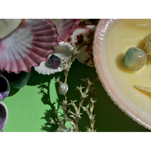 Sea Picture / Frame, Colorful, Round # 7