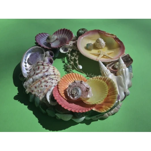 Sea Picture / Frame, Colorful, Round # 7