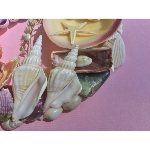 Sea Picture / Frame, Colorful, Round # 7