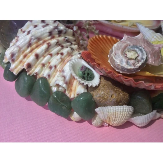 Sea Picture / Frame, Colorful, Round # 7