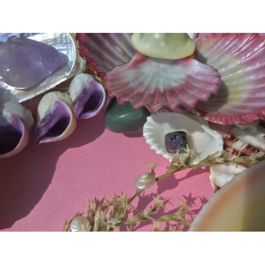 Sea Picture / Frame, Colorful, Round # 7