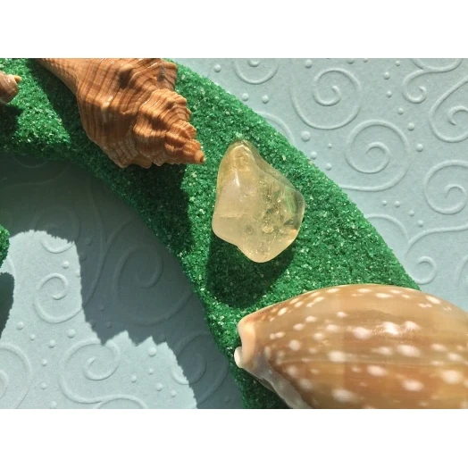Sea Picture / Frame, Green & Yellow Sandy Serpentine Wave # 46 Sea Picture / Frame, Green & Yellow Sandy Serpentine Wave # 46