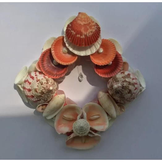 Sea Picture / Frame, Red & White, Square / Diamond  # 1