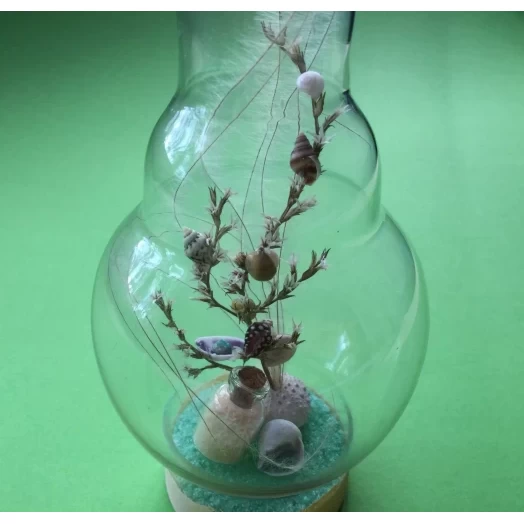 Sea Bouquet / Miniature in the Lamp # 5