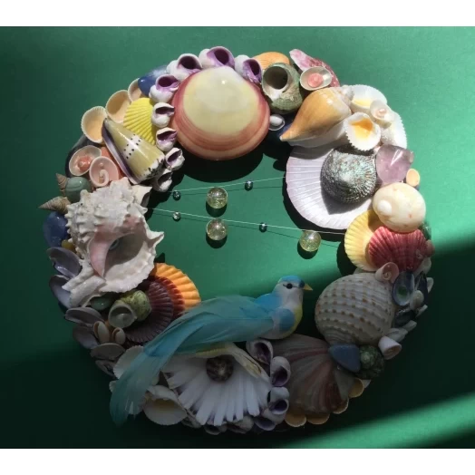 Sea Picture / Frame, Colorful, Round # 5