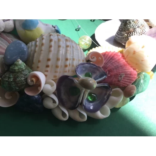 Sea Picture / Frame, Colorful, Round # 5